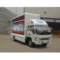 high quality JAC 4X2 Peru truck mobile led display